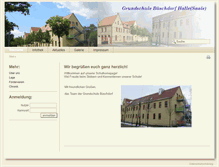 Tablet Screenshot of gs-bueschdorf.bildung-lsa.de