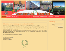 Tablet Screenshot of gs-mansfeld.bildung-lsa.de
