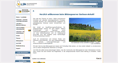 Desktop Screenshot of bildung-lsa.de